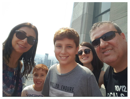 Facebook Family Hanging out in NYC